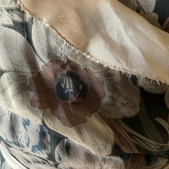 MARIA BLANCA NERO SILK FLORAL  WRAP DRESS - Picture 4 of 6